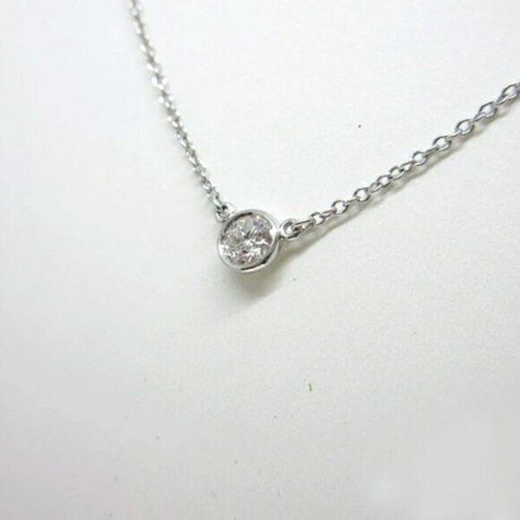 Tiffany & Co.By The Yard Diamond .02ct Necklace 17 Tiffany & Co.By The Yard Diamond .02ct Necklace 17\
